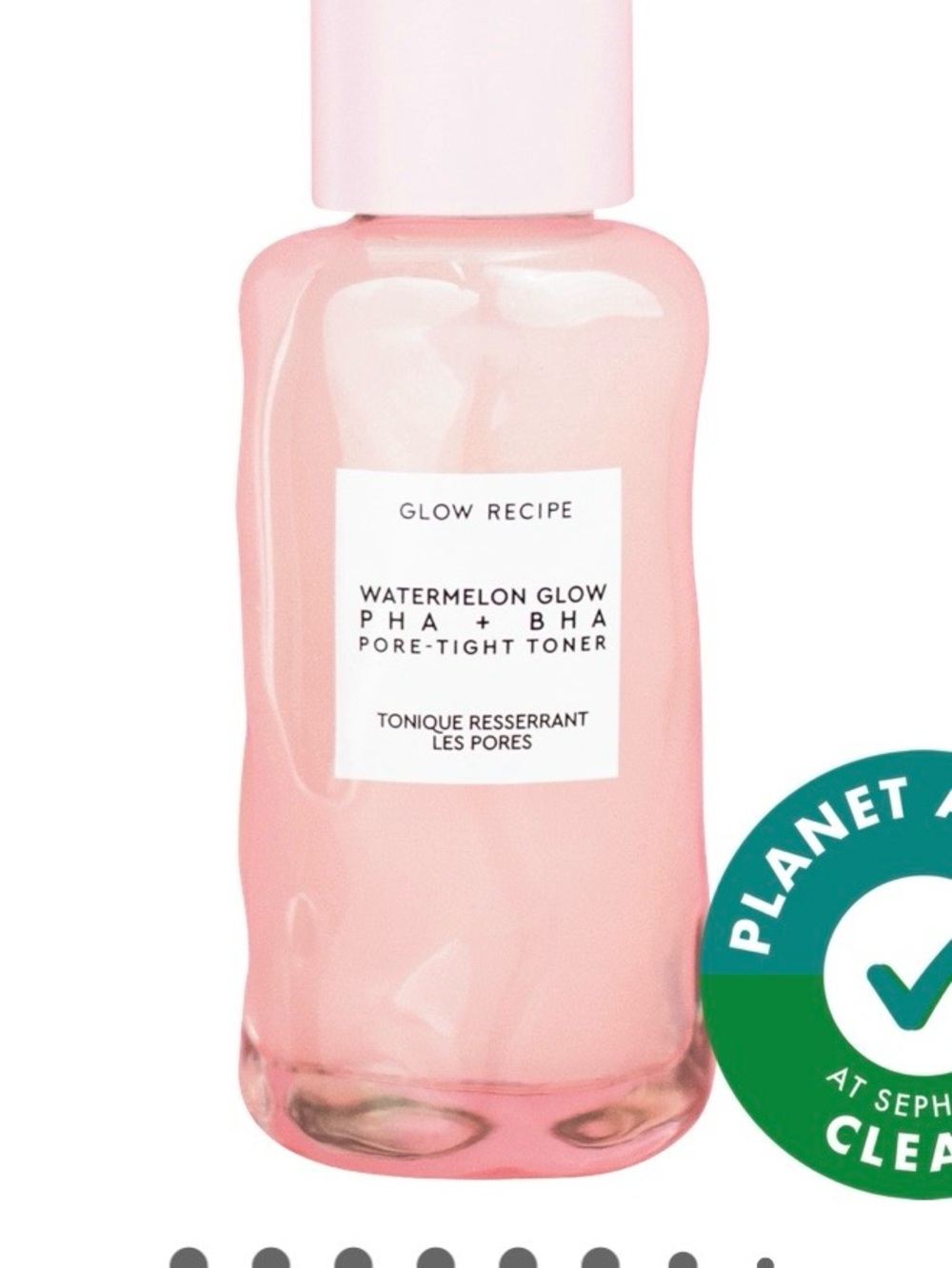 Glow Recipe Watermelon Glow PHA + BHA Pore-Tight Toner, 40ml/ 1.35 fl. oz